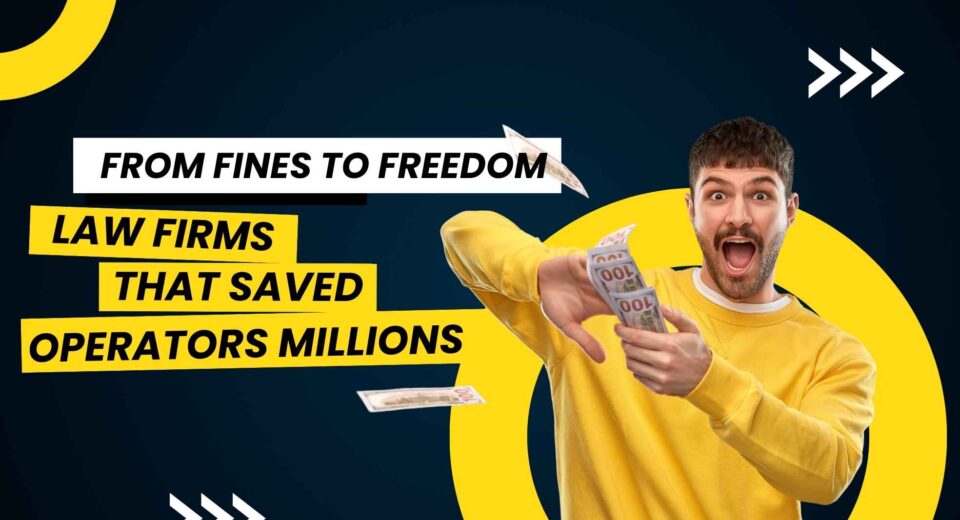 From Fines to Freedom Law Firms That Saved Operators Millions